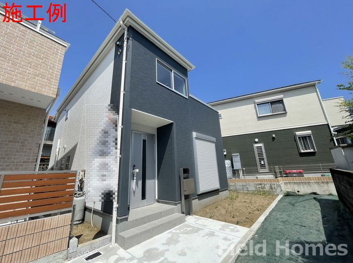 茅ヶ崎市松林2丁目新築戸建て　第2-3号棟の外観|外観施工例