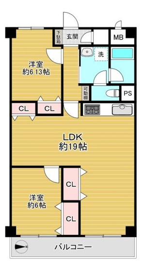 【間取り】 | パークプラザ鶴見