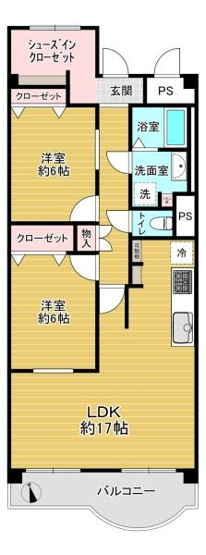 【間取り】 | 淀川パークハウス4号棟