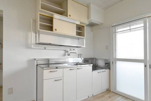 ビレッジハウス富山北1号棟のキッチン|ビレッジハウスの同一物件・同一タイプの間取りの写真です