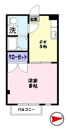 【間取り】 | ラフェスタ旗ヶ崎