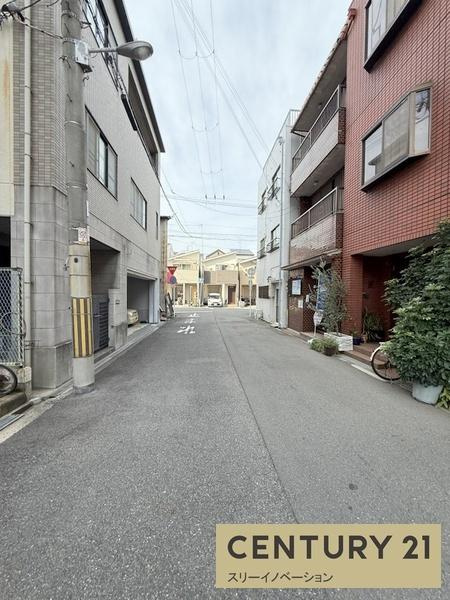 大正区平尾5丁目中古戸建の前面道路含む現地写真