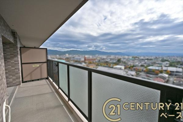 パストラーレ天理のバルコニー|■現地撮影写真■日当たりのよいバルコニー！