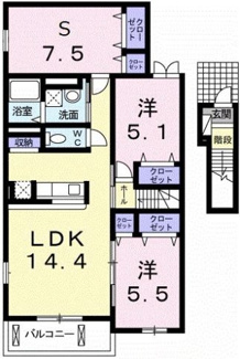 【間取り】 | アンサードリームＮＫＴ