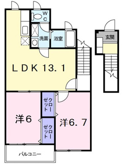 【間取り】 | キャッスルスクエア