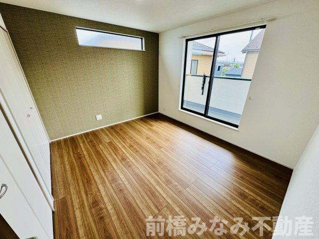 前橋市天川大島町　A号棟(全２棟)　ハートフルタウン　新築建売分譲の洋室|洋室です