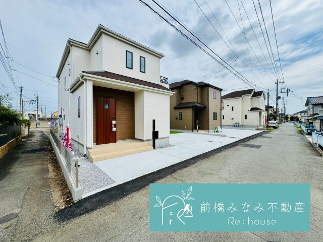 前橋市天川大島町　A号棟(全２棟)　ハートフルタウン　新築建売分譲の外観|外観もきれいです