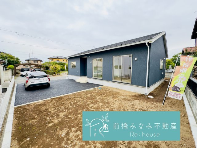 前橋市駒形町第9　限定1棟　クレイドルガーデン　新築建売の外観|おしゃれな外観です