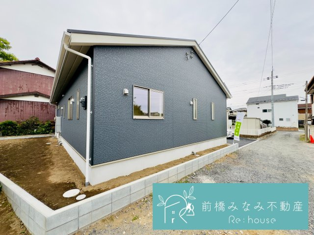 前橋市駒形町第9　限定1棟　クレイドルガーデン　新築建売の外観|きれいな外観です