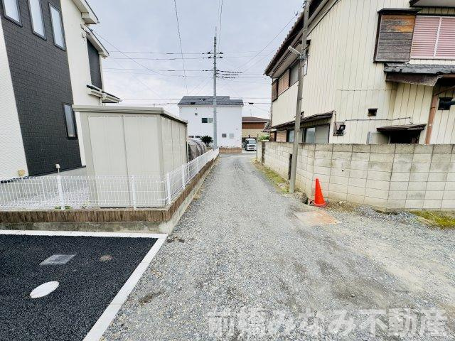 前橋市駒形町第9　限定1棟　クレイドルガーデン　新築建売の前面道路含む現地写真|前面道路含む現地写真です
