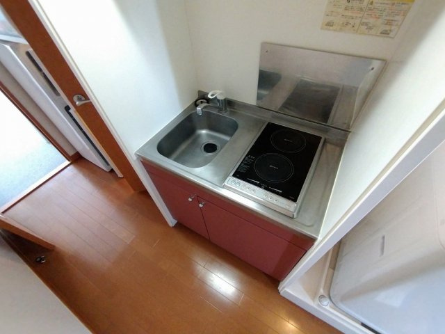 レオパレスＣｅｄｒｅのキッチン|シングルレバー設置