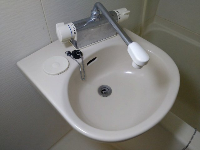 レオパレスＣａｓａ１０の内装|シングルレバー設置