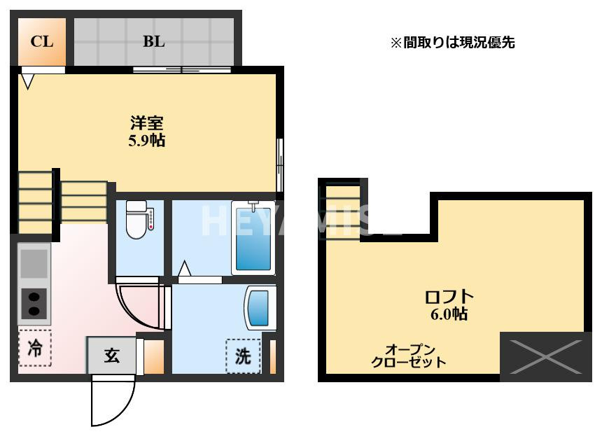 MODERN PALAZZO 諫早Primoの間取り
