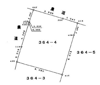 【間取り】 | 貸土地　安城寺町