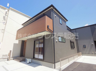 【外観】 | 現地写真（１号地外観）即入居可！実際の建物内をご内覧できます♪※現地に係員は常駐しておりません。