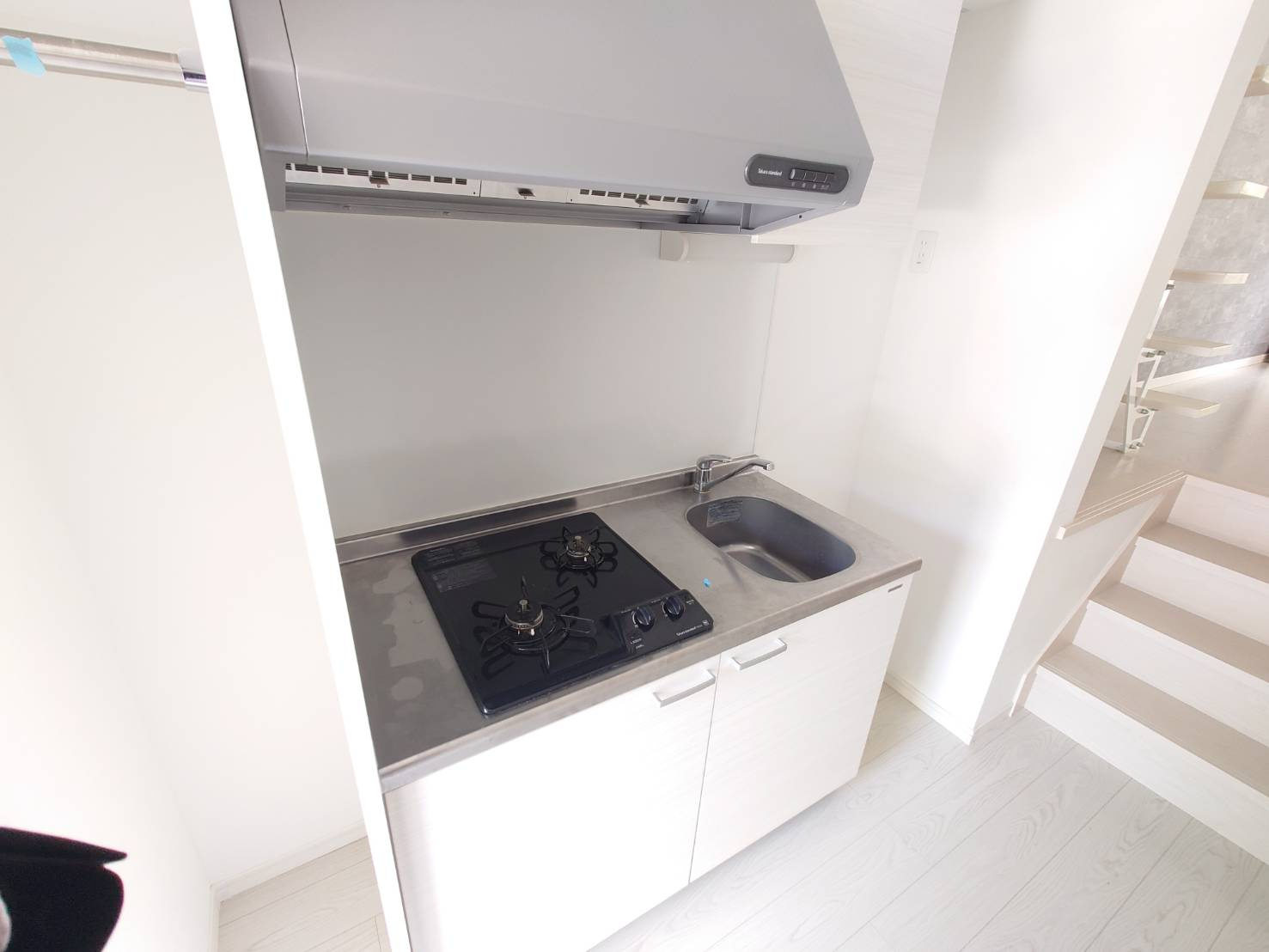 modern palazzo喜々津Soleilのキッチン|※室内画像は別号室のもの