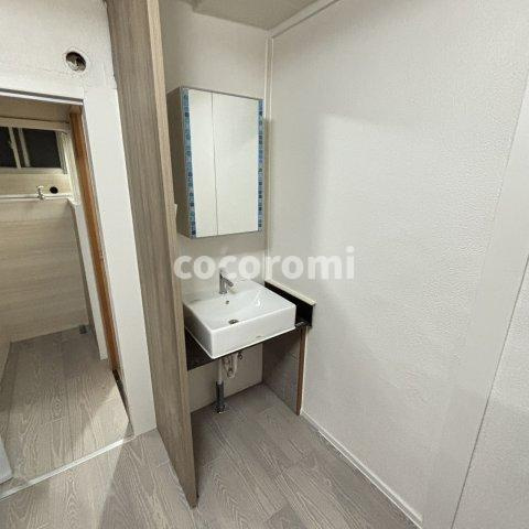 金田町5丁目リノベテラスの洗面所