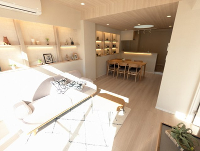 【居間・リビング】 | コーポ押上