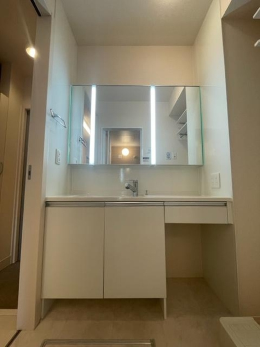 モンロワールの洗面所