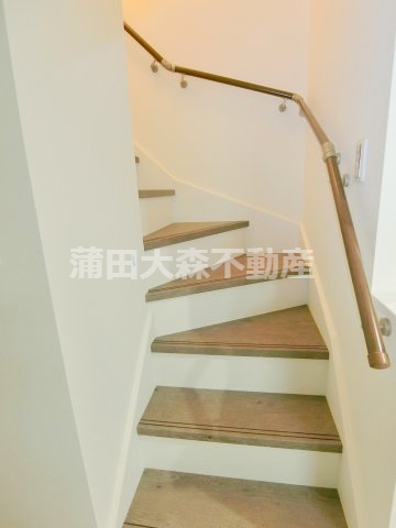 ハーミットクラブハウス京急蒲田の設備|階段