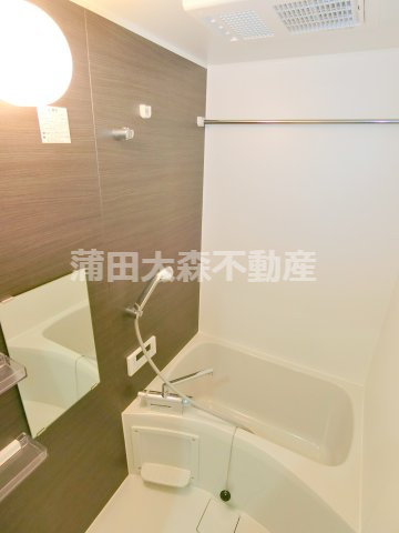 ハーミットクラブハウス京急蒲田の浴室|追焚と浴室暖房乾燥機付きのお風呂