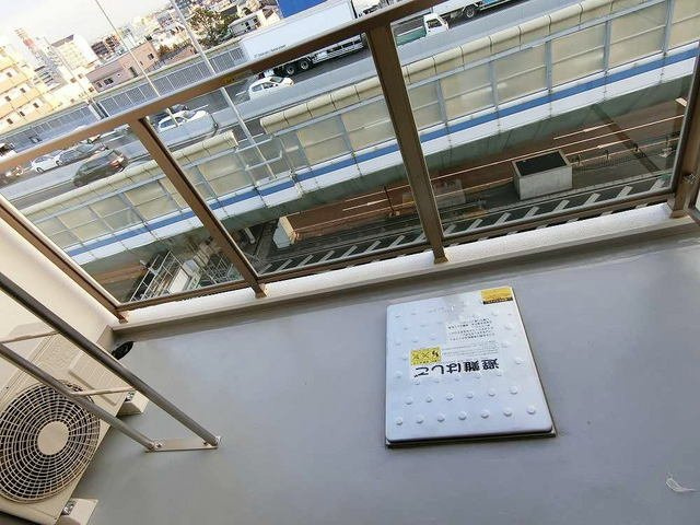 プランドール　コート神戸のバルコニー