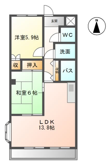 スカイハイツ野田