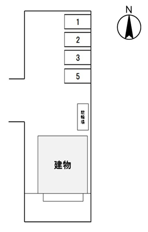 ファミールのざきの区画図