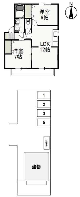 ファミールのざきの間取り