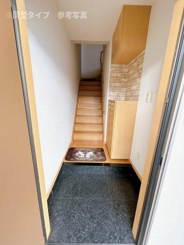 エルシティ　オリビアIIの玄関