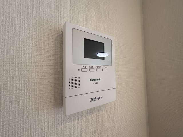 モニター付きのインターフォンです