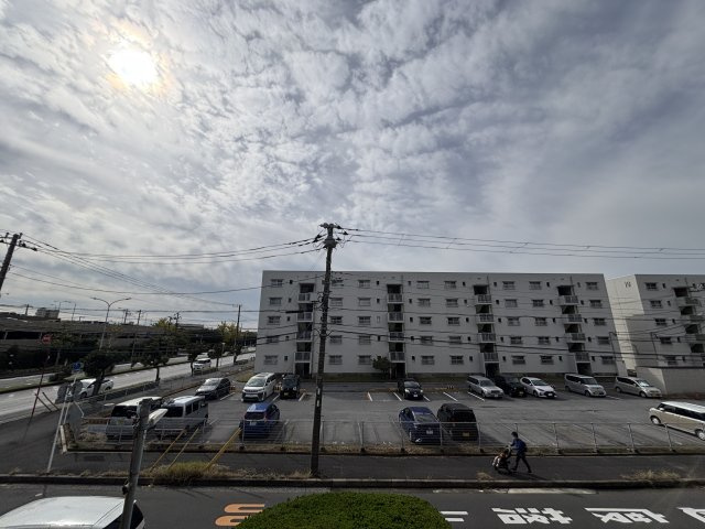 バルコニーからの眺望です