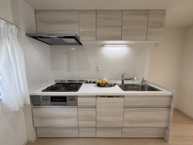 食洗機付きのシステムキッチンです