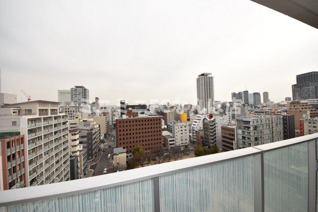 プラウド堀江公園のバルコニー