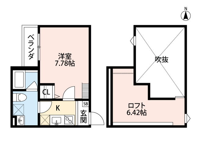 【間取り】 | ケイティハイツ4(ケイティハイツフォー)