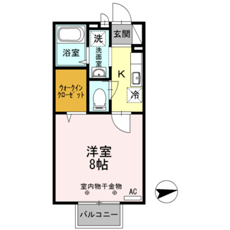 【間取り】 | ソレイユ東野