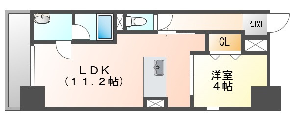 ミモザヒルズ大雲寺の間取り
