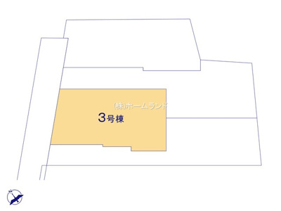 【区画図】 | 東大和市芋窪1丁目/新築戸建て