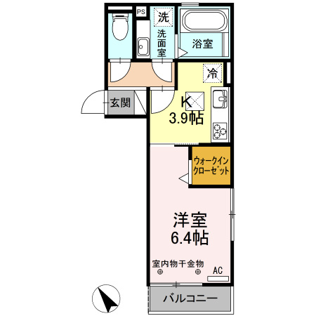 ボンリューヌ池端　　　刈谷市近郊の賃貸はクラスホームの間取り