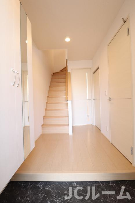 モンステラの玄関