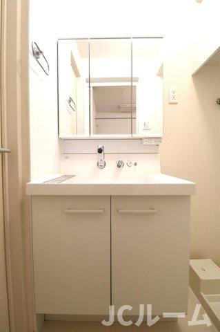 モンステラの洗面所