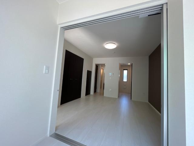 サクラサクのバルコニー|専用庭