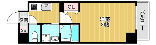 【間取り】 | フウキレジデンス関目