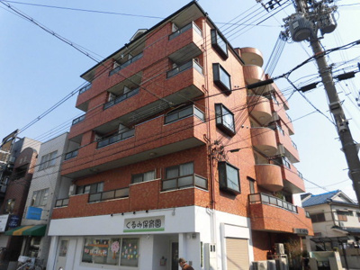 【外観】 | 平ハツマンション | ツートンカラーのおしゃれな外観です