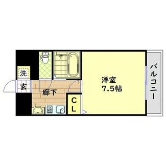 【間取り】 | パークサイドピクチャー西心斎橋