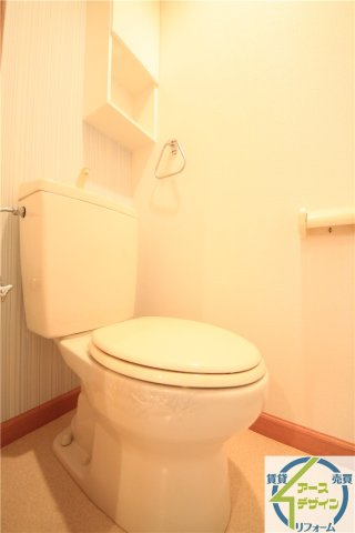 クローバーのトイレ