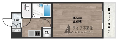 ロータリーマンション長田東の間取り