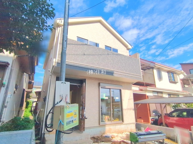 富士見市大字鶴馬の新築一戸建の外観