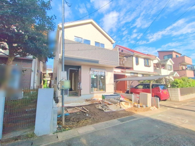 富士見市大字鶴馬の新築一戸建の外観