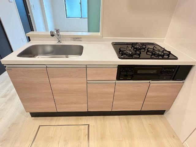 寝屋川市堀溝１丁目のアパートのキッチン|キッチン
